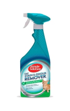 Simple Solution Kediler için Leke ve Koku Giderici Sprey 750 ML Simple Solution Kediler için Leke ve Koku Giderici Sprey 750 ML