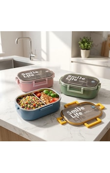 Deconox Paslanmaz Çelik Yemek Kabı 980 Ml, Bölmeli İç Hazneli Kilitli Kapaklı Lunch Box, Mavi Yeşil Pembe Renk Seçenekli Taşınabilir Saklama Kabı, 21 Deconox Paslanmaz Çelik Yemek Kabı 980 Ml, Bölmeli İç Hazneli Kilitli Kapaklı Lunch Box, Mavi Yeşil Pembe Renk Seçenekli Taşınabilir Saklama Kabı, 21