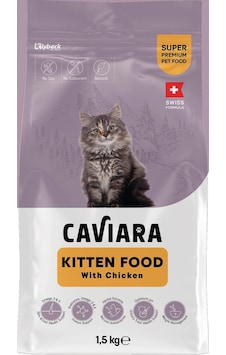 Caviara Tavuklu Yavru Kedi Maması 1,5 Kg Caviara Tavuklu Yavru Kedi Maması 1,5 Kg