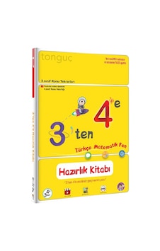Tonguç Yayınları 3' ten 4'e Hazırlık Kitabı Tonguç Yayınları 3' ten 4'e Hazırlık Kitabı