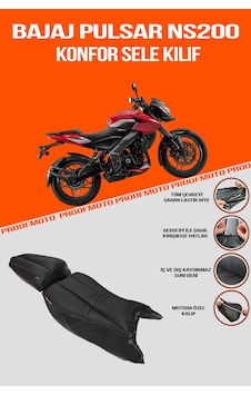 Bajaj Pulsar Ns 200 Konfor Sele Kılıf Uyumlu
