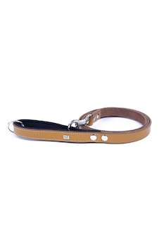 Doggie Konforlu Deri El Yapımı Köpek Gezdirme Kayışı 2 x 140 CM Camel Doggie Konforlu Deri El Yapımı Köpek Gezdirme Kayışı 2 x 140 CM Camel