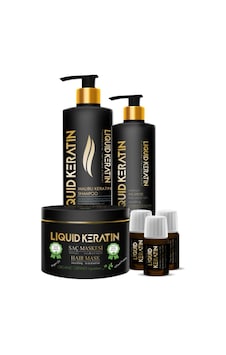 Liquid Keratin Yıpranan Yanan Kopan Kırılan Saçlar için Onarıcı Keratin Bakım Seti No.1 Liquid Keratin Yıpranan Yanan Kopan Kırılan Saçlar için Onarıcı Keratin Bakım Seti No.1