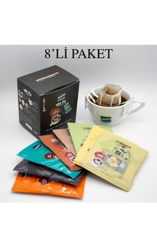 Schiller Aç Demle İç Mix Karışık Filtre Kahve 8'li Schiller Aç Demle İç Mix Karışık Filtre Kahve 8'li