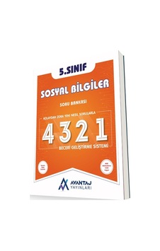 Avantaj 5. Sınıf Sosyal Bilgiler 4321 Soru Bankası 2023 Avantaj 5. Sınıf Sosyal Bilgiler 4321 Soru Bankası 2023