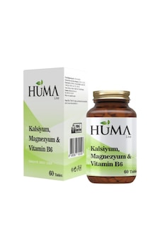 Naturalive Hüma Kalsiyum Magnezyum Vitamin B6