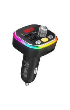 Çift Usb 5v 3.1a Rainbow Işıklı Bluetooth Fm İle Hızlı Şarj Çift Usb 5v 3.1a Rainbow Işıklı Bluetooth Fm İle Hızlı Şarj