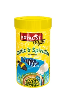 Royalist Aqua Sarımsak Ve Spirulinalı Ganül Balık Yemi 40 G 100