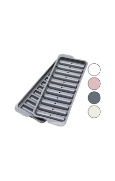 Plastlife Kp-163 Çubuk Şekilli 11'li Kapaklı Buzluk - Renkli Plastik- 54'li Paket Diğer