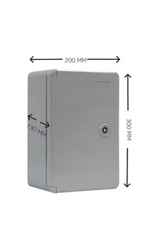 Sebox 20x30x13 ,20x30x13cm Ip65 Opak Abs Pano