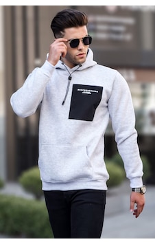 Madmext Karmelanj Baskılı Kapşonlu Sweatshirt 6004 Karmelanj Madmext Karmelanj Baskılı Kapşonlu Sweatshirt 6004 Karmelanj