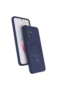 Maks Technology Samsung Uyumlu Galaxy A37 Kılıf M-safe Şarj Özellikli Standlı Mkst Samara Kapak - Lacivert Maks Technology Samsung Uyumlu Galaxy A37 Kılıf M-safe Şarj Özellikli Standlı Mkst Samara Kapak - Lacivert