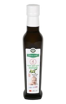 İlhan Sarı Bebekler İçin Organik Natural Sızma Zeytinyağı 250 ML