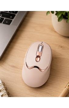 Şarjlı Kablosuz Mouse Sessiz Tıklama Bluetooth Ve Usb Destekli