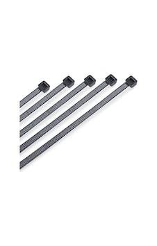 Plastik Kilitli Kelepçe 5x400 Mm Siyah Plastik Kilitli Kelepçe 5x400 Mm Siyah