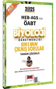Yargı 2025 Meb Ags Öabt Biyoloji Öğretmenliği Son 5 Sınav Çıkmış Sorular Yargı 2025 Meb Ags Öabt Biyoloji Öğretmenliği Son 5 Sınav Çıkmış Sorular