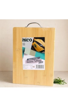 Hubrendy Tedarik Metal Kulplu Bambu Kesme Tahtası 26x36x1.7 Cm Diğer Hubrendy Tedarik Metal Kulplu Bambu Kesme Tahtası 26x36x1.7 Cm Diğer