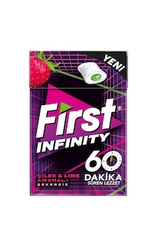 First Infinity 60 Dk Çilek Lime Aromalı Şekersiz Draje Sakız 19,5 Gr First Infinity 60 Dk Çilek Lime Aromalı Şekersiz Draje Sakız 19,5 Gr