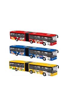 Oyuncak Körüklü Metal Otobüs Metrobüs Çek Bırak 1:48 22 Cm Büyük Model 1 Adet Diğer