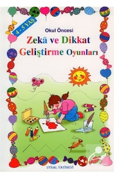 4-5 Yaş Zeka ve Dikkat Geliştirme Oyunları 1 Kod:96 / Asım U 4-5 Yaş Zeka ve Dikkat Geliştirme Oyunları 1 Kod:96 / Asım U