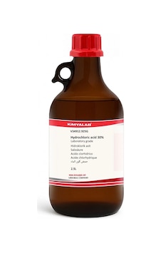 Hidroklorik Asit 30% 2,5L Cam Şişe - Hydrochloric Acid HCL Hidroklorik Asit 30% 2,5L Cam Şişe - Hydrochloric Acid HCL