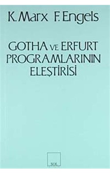 Gotha Ve Erfurt Programlarının Eleştirisi / Friedrich Engels 9789757399896 Gotha Ve Erfurt Programlarının Eleştirisi / Friedrich Engels 9789757399896