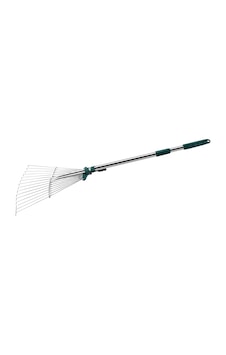 Raco 53744 Teleskopik Saplı Ayarlı Metal Çim Tırmığı 18 - 56 Cm