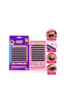 Mujgan Mjgn-1137 Kendin Yap Takma Kirpik Seti- 12'li Paket