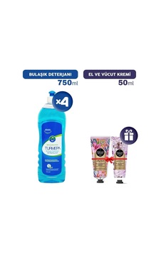 Bulaşık Deterjanı 750 Ml X 4, El Kremleri Hediye