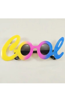 Nessiworld Cool Yazılı Rengarenk Parti Gözlüğü 21x8 Cm Diğer Nessiworld Cool Yazılı Rengarenk Parti Gözlüğü 21x8 Cm Diğer