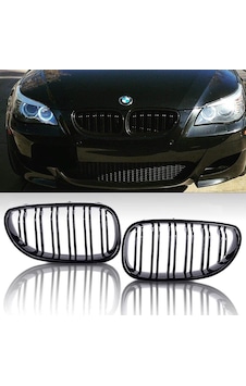 Bmw E60 M Tech Panjur Tam Uyumlu Parlak Siyah