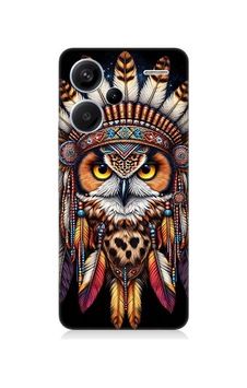 Xiaomi Redmi Note 13 Pro Plus Uyumlu Kabile Baykuşunun Bilgeliği Desenli Silikon Kılıf Çok Renkli Xiaomi Redmi Note 13 Pro Plus Uyumlu Kabile Baykuşunun Bilgeliği Desenli Silikon Kılıf Çok Renkli