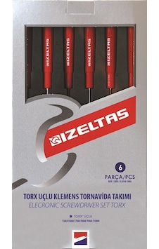 İzeltaş 4530 Klemens Torx Uçlu Tornavida Takımı 6'lı – 4530001006 İzeltaş 4530 Klemens Torx Uçlu Tornavida Takımı 6'lı – 4530001006