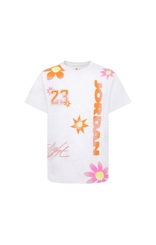 Jordan Çocuk T-shirt Jdg Delorıs Jordan Ss Tee 45c987-w6n Krem Jordan Çocuk T-shirt Jdg Delorıs Jordan Ss Tee 45c987-w6n Krem
