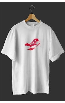 Veraura Lifestyle 1 Mayıs Emekçiler Günü Baskılı Oversize Bisiklet Yaka T-shirt - Beyaz Veraura Lifestyle 1 Mayıs Emekçiler Günü Baskılı Oversize Bisiklet Yaka T-shirt - Beyaz
