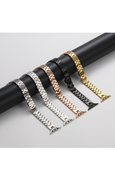 Watch Ultra 49mm Ogaa Krd-150 Metal Kordon Strap Kayış - Gold Watch Ultra 49mm Ogaa Krd-150 Metal Kordon Strap Kayış - Gold