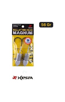 Xesta Bullet Ribhead Magnum Jighead 8/0 İğne 56 Gr Xesta Bullet Ribhead Magnum Jighead 8/0 İğne 56 Gr
