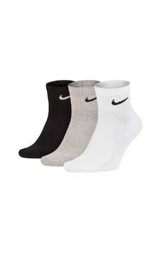 Nike Çorap - Everyday Cush Ankle 3pr - Sx7667-901 Siyah - Gri Nike Çorap - Everyday Cush Ankle 3pr - Sx7667-901 Siyah - Gri