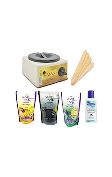 Ege Sir Dpr Max Ağda Makinesi + Vi-Vet Granül İnci Ağda x 3 + Ağda Yağı + Spatula Ege Sir Dpr Max Ağda Makinesi + Vi-Vet Granül İnci Ağda x 3 + Ağda Yağı + Spatula