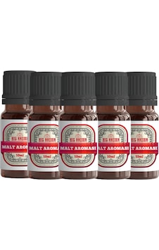 Big Aroma Tek Kullanımlık Kırmızı Viski Kiti Malt Aroması 5 x 10 ML Big Aroma Tek Kullanımlık Kırmızı Viski Kiti Malt Aroması 5 x 10 ML