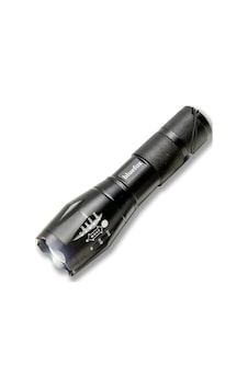 Lexroo Bluefox Güçlü Led El Feneri, 10w Ultra Parlak Işık, 5 Fark Siyah Lexroo Bluefox Güçlü Led El Feneri, 10w Ultra Parlak Işık, 5 Fark Siyah