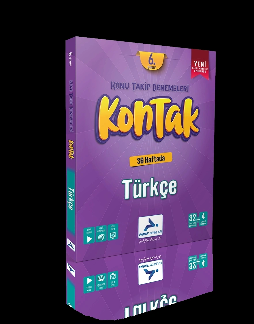Paraf 6. Sınıf Kontak Türkçe Deneme Paraf 6. Sınıf Kontak Türkçe Deneme