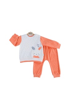 Dear Enika Miniworld Kız Bebek Tavşan Kabartmalı Kadife Alt Üst Takım 16393 001 Dear Enika Miniworld Kız Bebek Tavşan Kabartmalı Kadife Alt Üst Takım 16393 001