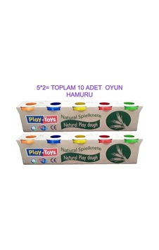 Play-toys Oyun Hamuru 10 Adet 10x100 Gr. Oyun Hamuru