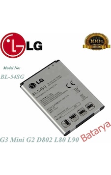 LG Uyumlu G3 Mini G2 D802 L80 L90 Bl-54Sg Servis Ürünü Batarya LG Uyumlu G3 Mini G2 D802 L80 L90 Bl-54Sg Servis Ürünü Batarya