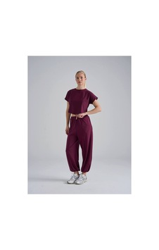 Lismina Balon Pantolon - Jogger Mürdüm Lismina Balon Pantolon - Jogger Mürdüm