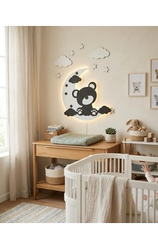 Led Işıklı Ayıcık Seti Çok Renkli