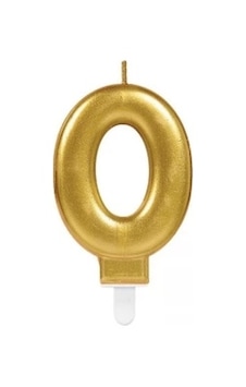 Mey İthalat 0 Rakam Mum Gold Renk Diğer Mey İthalat 0 Rakam Mum Gold Renk Diğer