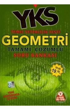 Örnek Akademi Yayınları YKS TYT Geometri Tamamı Çözümlü Soru