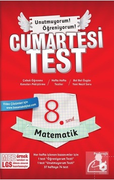 8. Sınıf Cumartesitest Matematik / Kolektif 8. Sınıf Cumartesitest Matematik / Kolektif